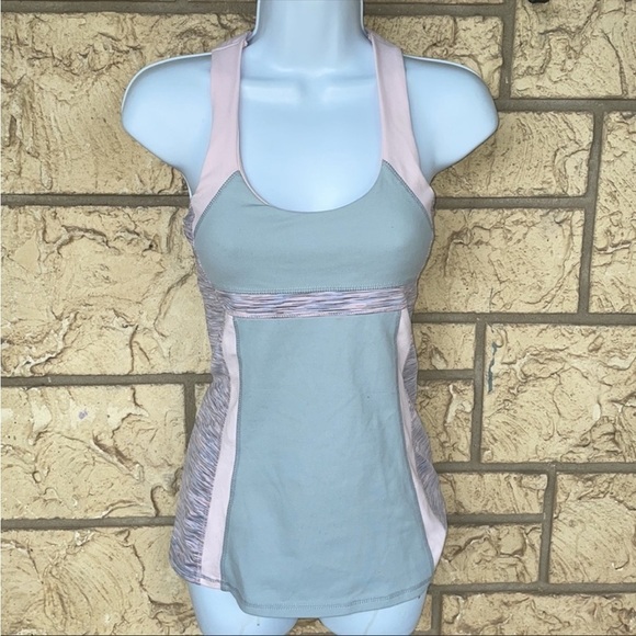 Kyodan Top Tank Gray & Pink Tennis Gym Workout Yoga Size XS - Picture 10 of 10